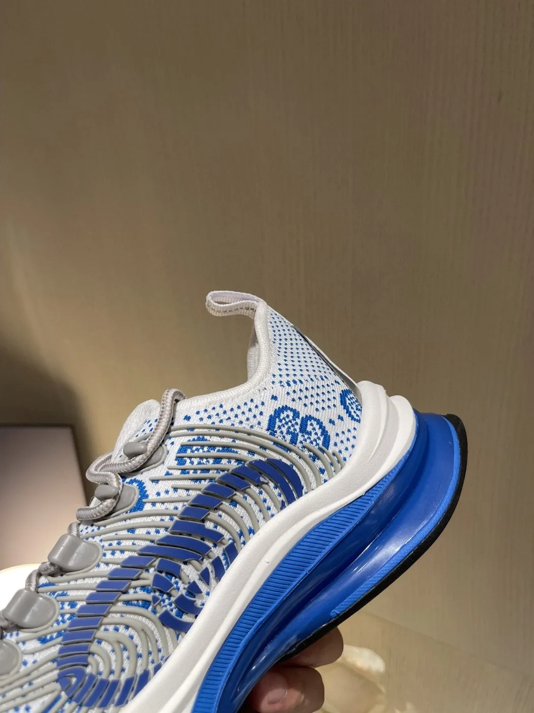 Gucci Run Women’s Sneaker White Blue - Image 3