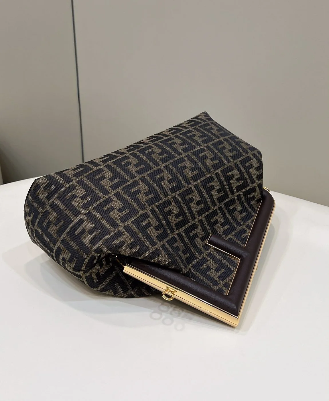 Fendi First Large Brown Canvas - Image 5