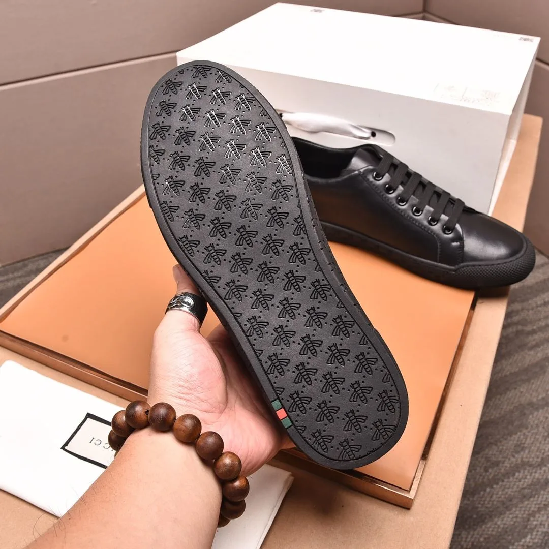 Gucci Men’s GG Sneaker With Web G Black - Image 9