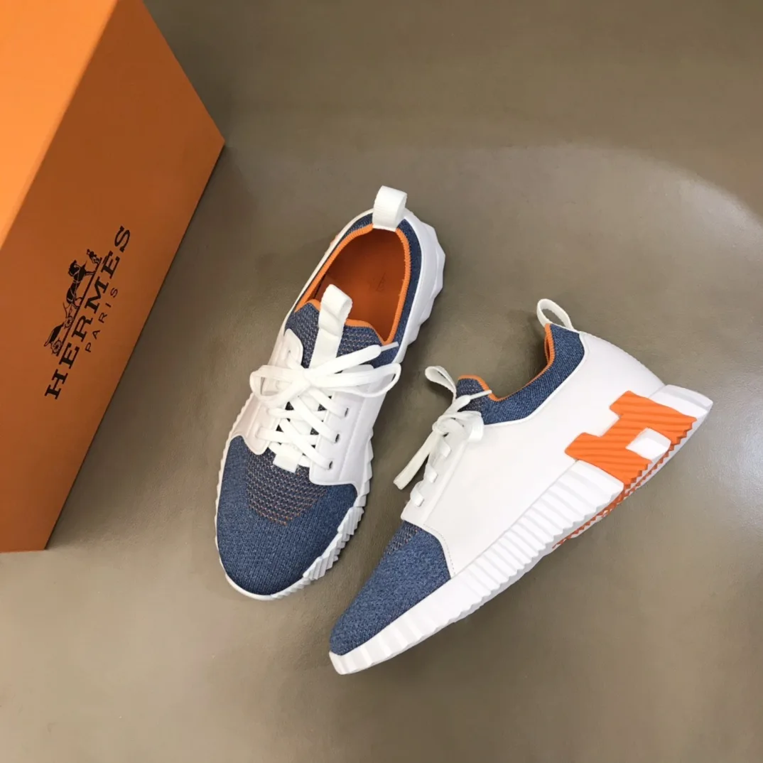 Alternative view of Hermes Depart Sneaker White/Blue