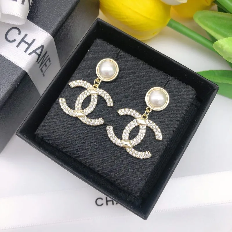 Chanel Earrings Gold Hardware - Image 7