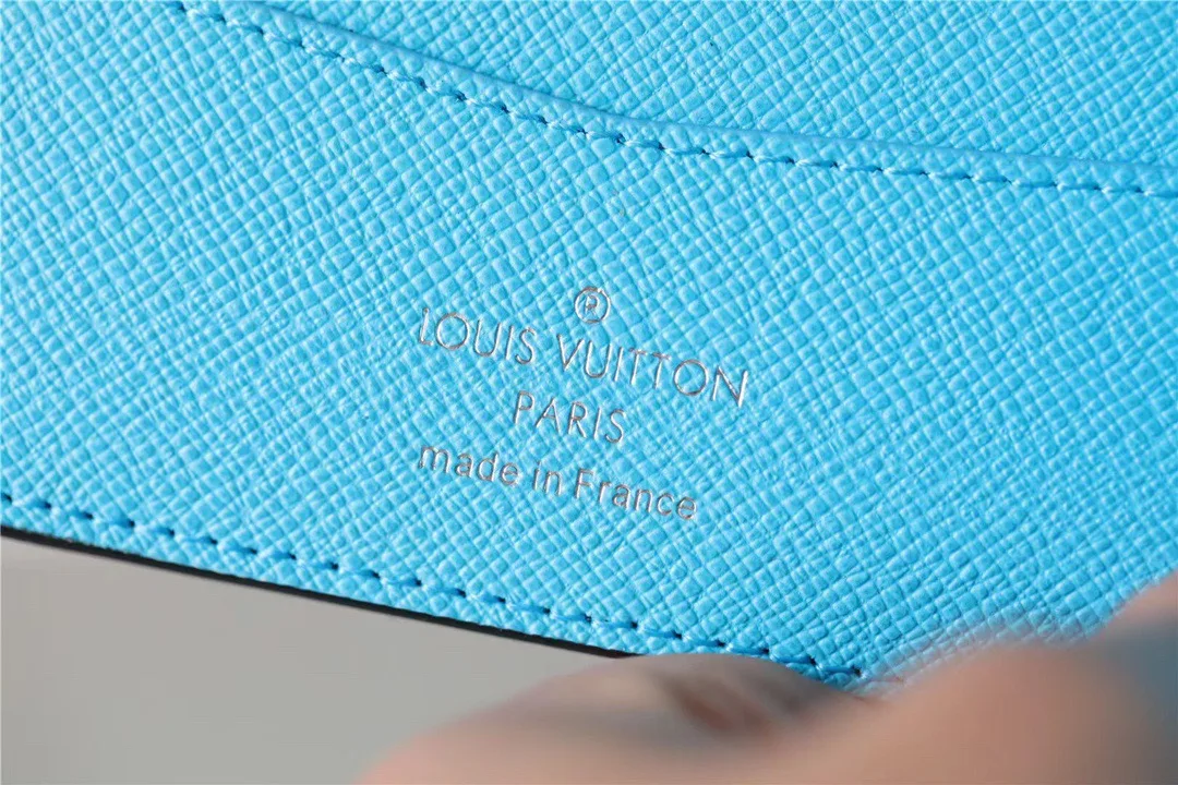 Alternative view of Louis Vuitton Slender Wallet Damier Graphite Stamps Canvas