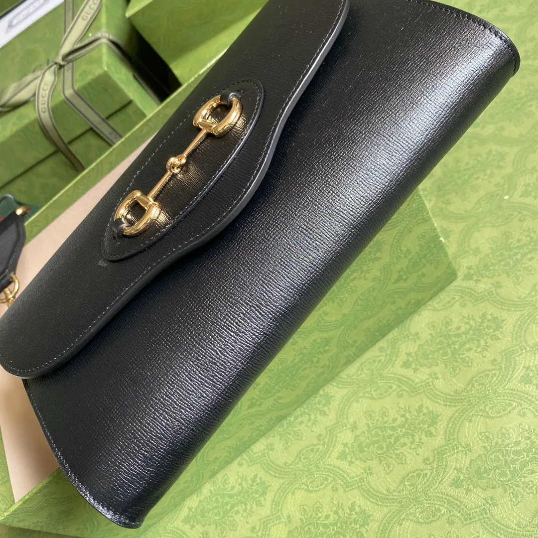 Alternative view of Gucci Horsebit 1955 Small Bag Black /