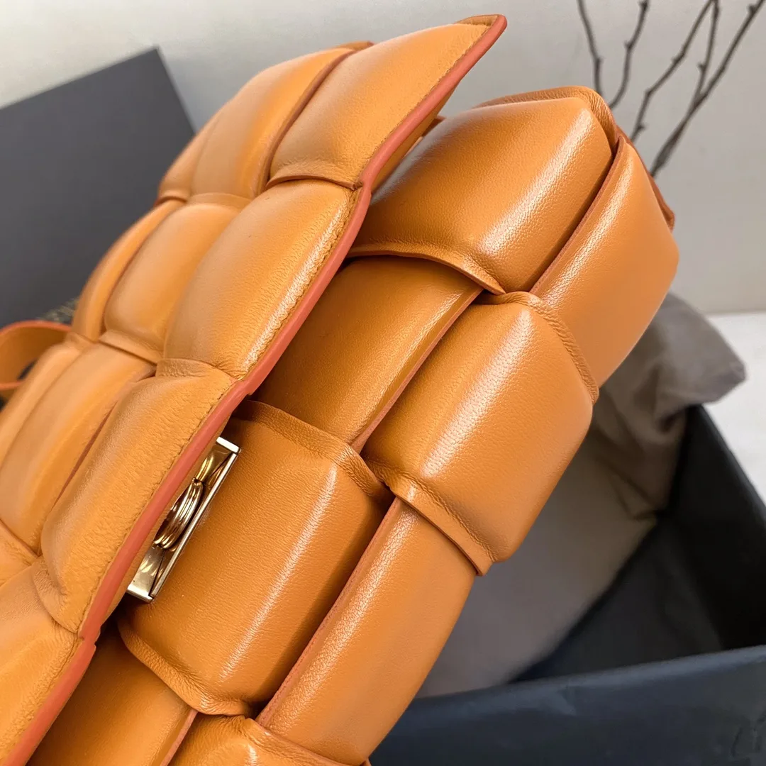 Alternative view of Bottega Veneta Padded Cassette Bag / In Orange