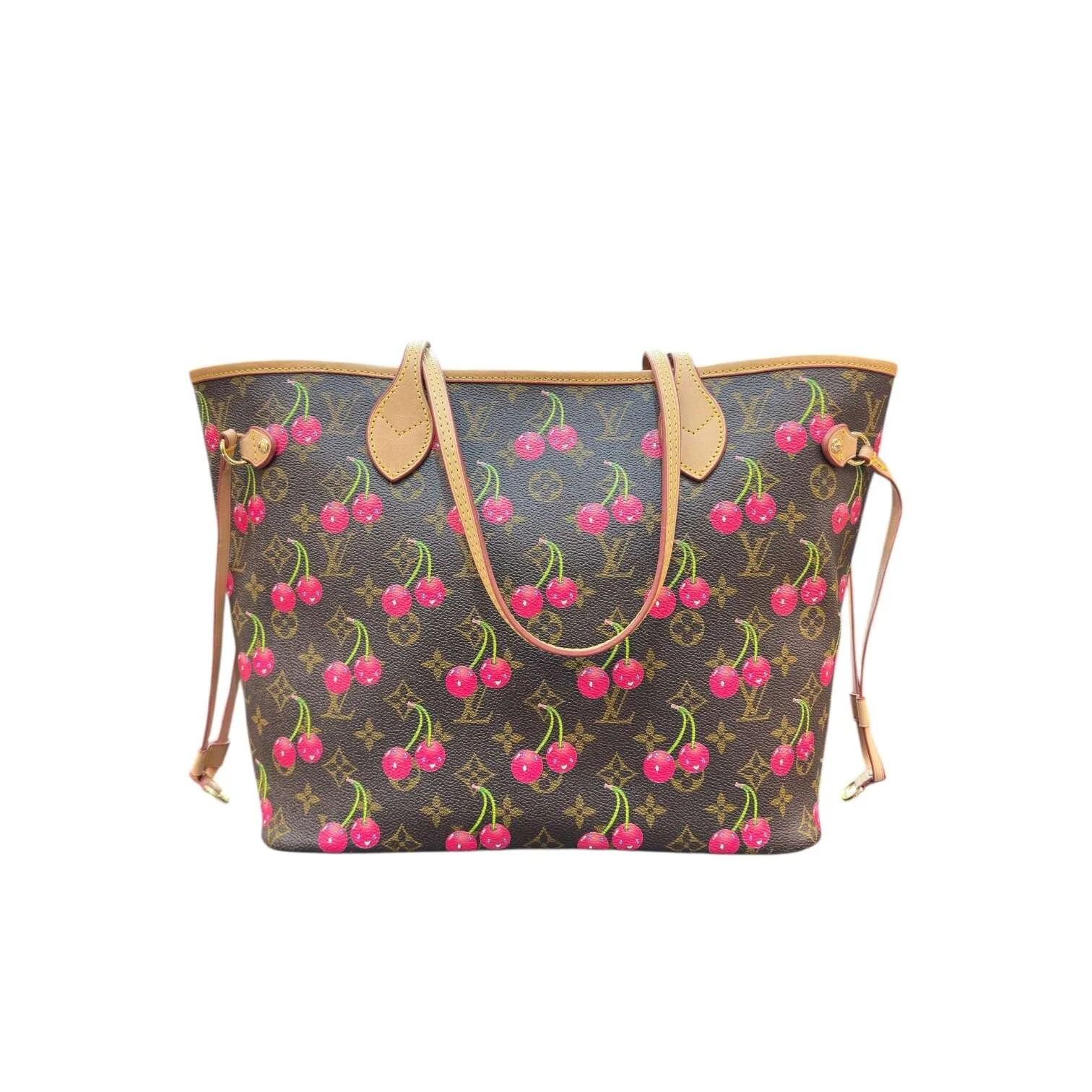 Cherry Monogram Neverfull