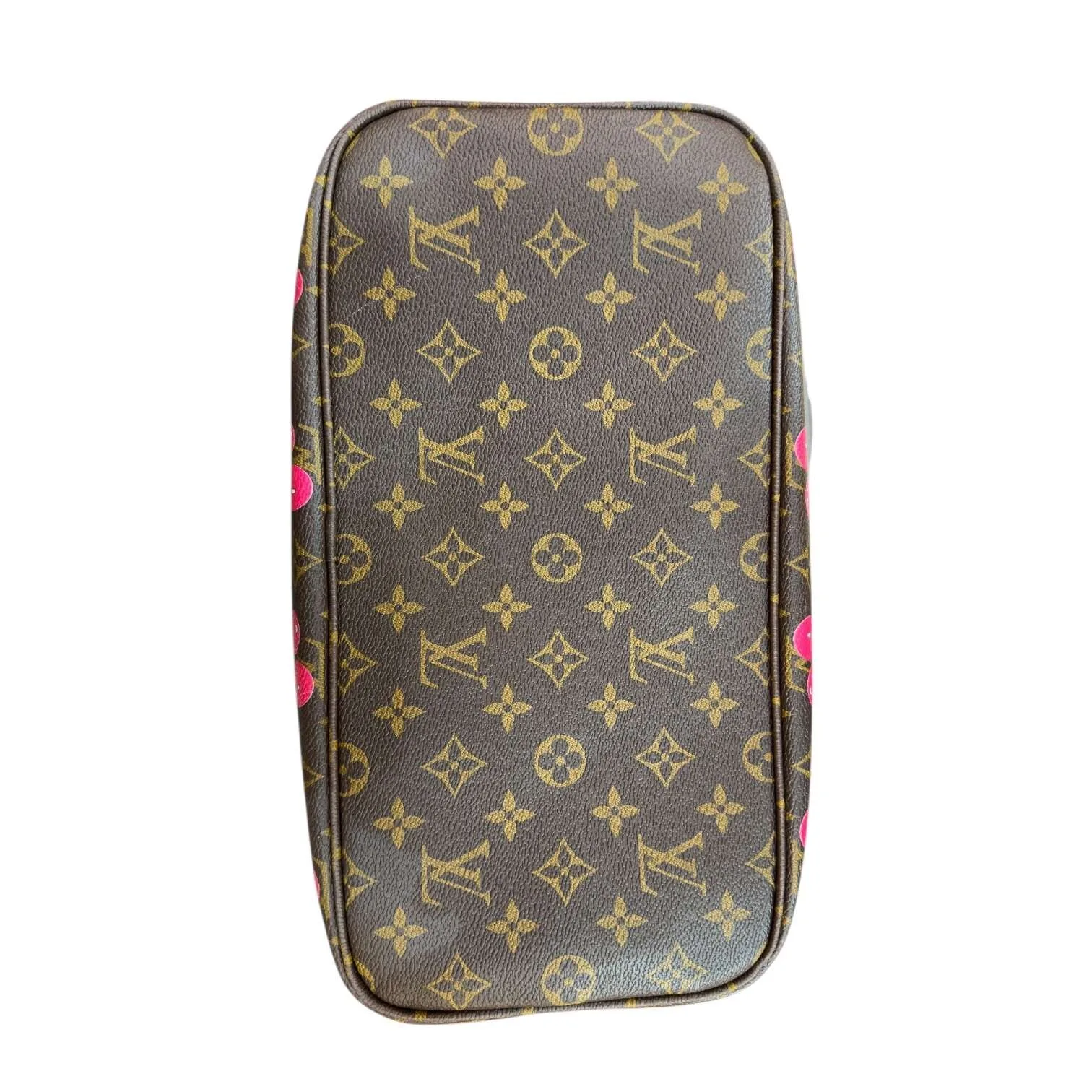 Cherry Monogram Neverfull MM Style Tote Bag - Image 8