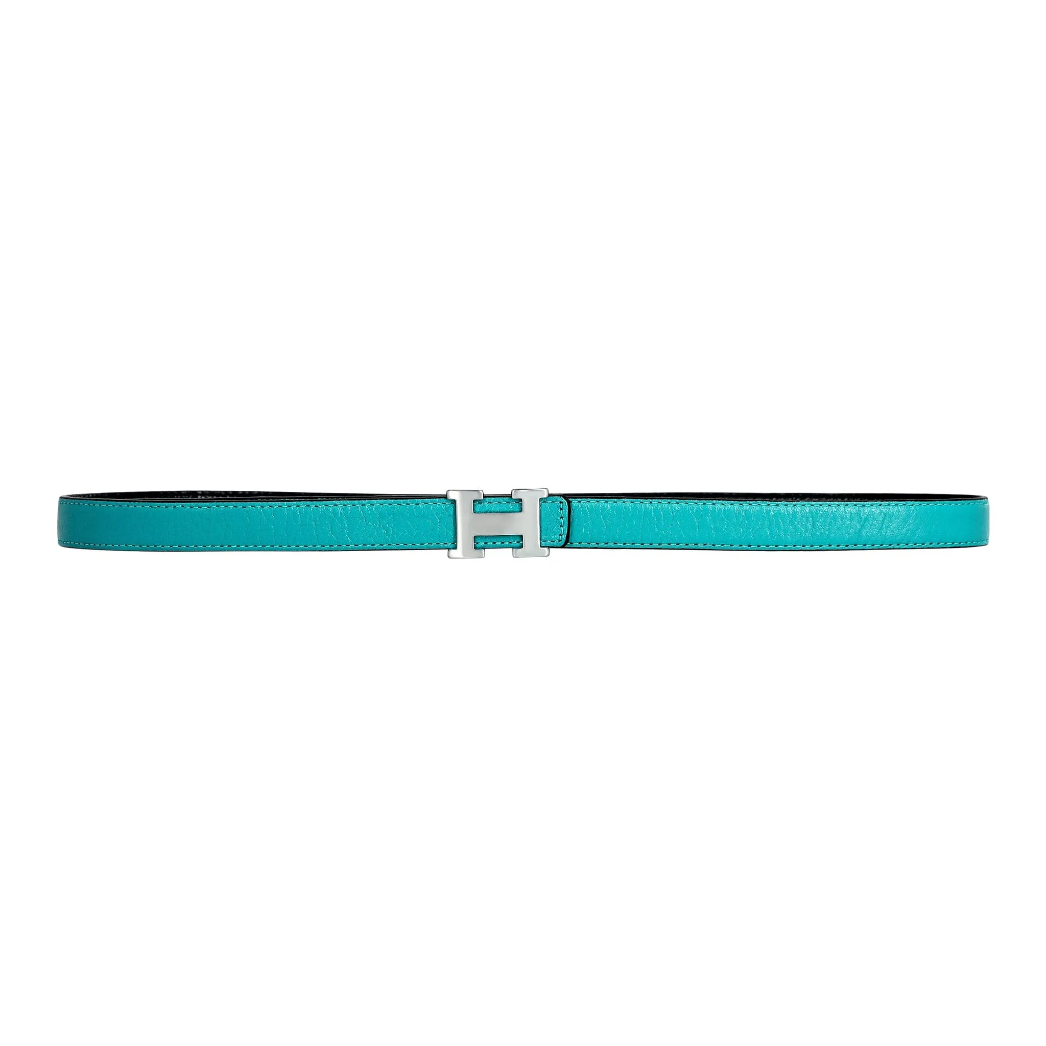 Reversible Buckle Amazing Belt Turquoise&Black - Image 2