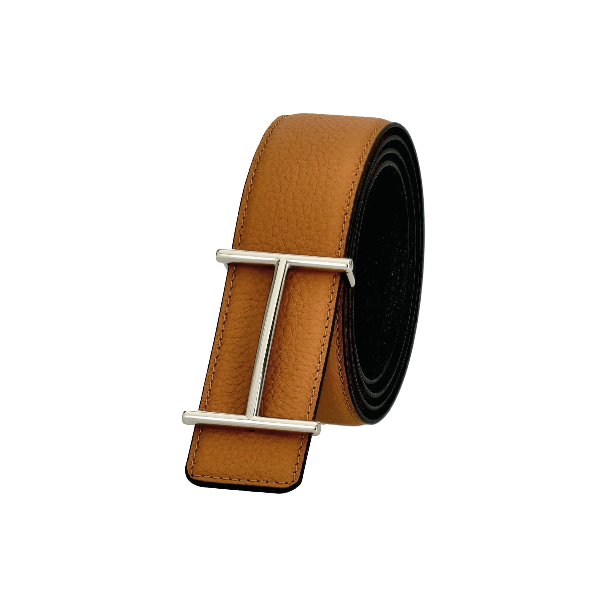 Reversible Buckle Amazing Belt Brown&Black - Image 2