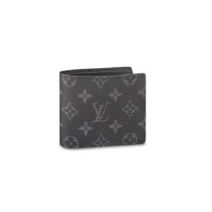 UrbanValore Black Monogram Wallet