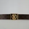 Brown Damier Gold