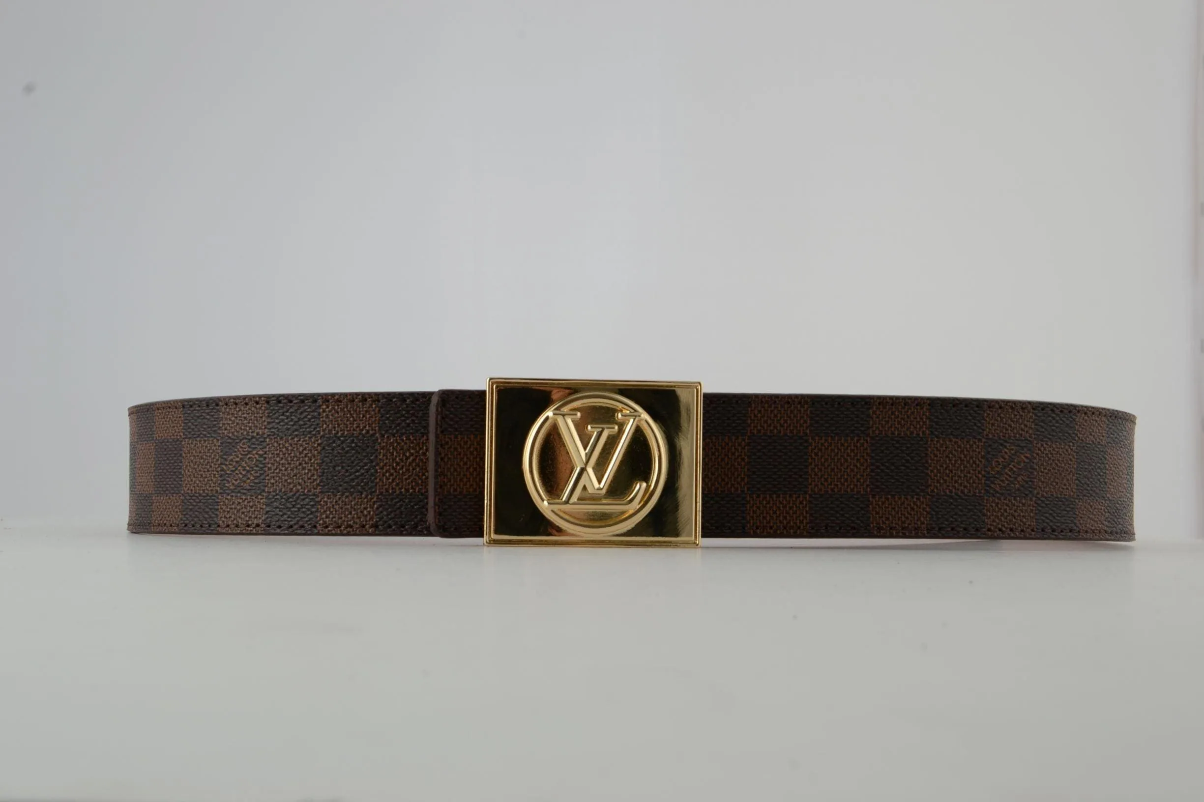 Brown Damier Gold