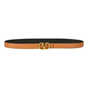 Alternative view of Amazing Gold Buckle Leather Belt
