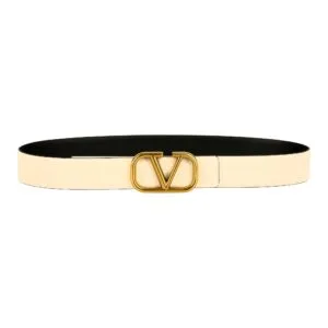 Alternative view of Amazing Gold Buckle Leather Belt