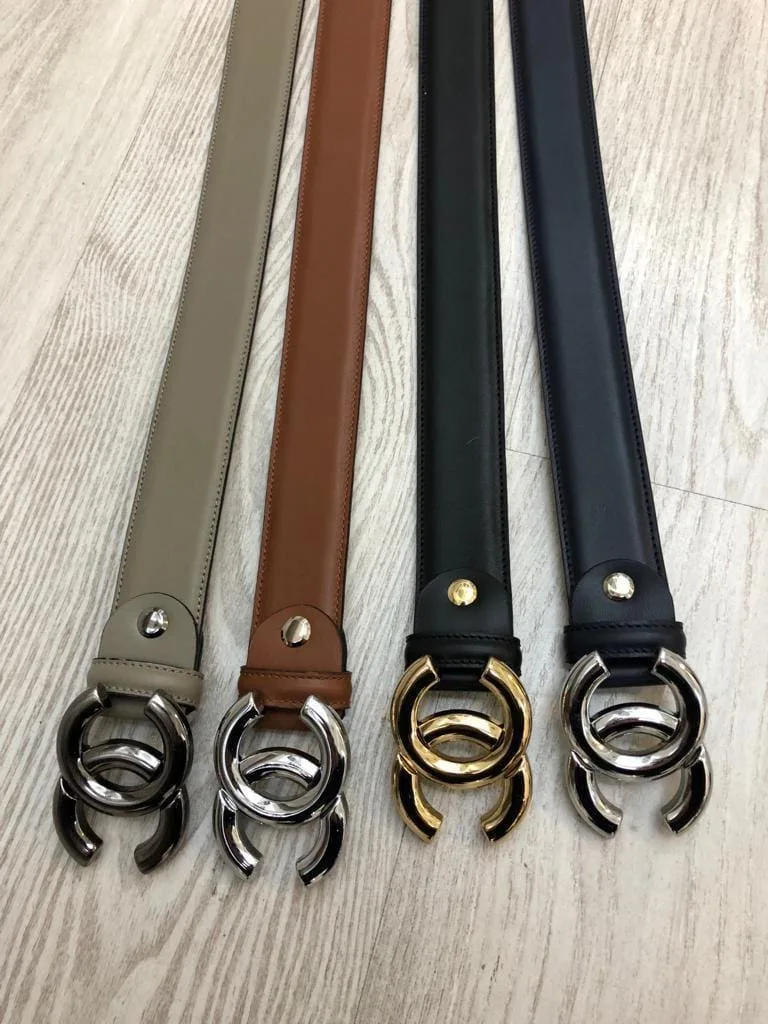 C Belt Gold and SiAmazinger Buckle - Image 4