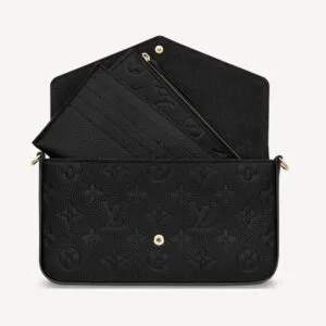 Alternative view of Félicie Pochette Black Monogram