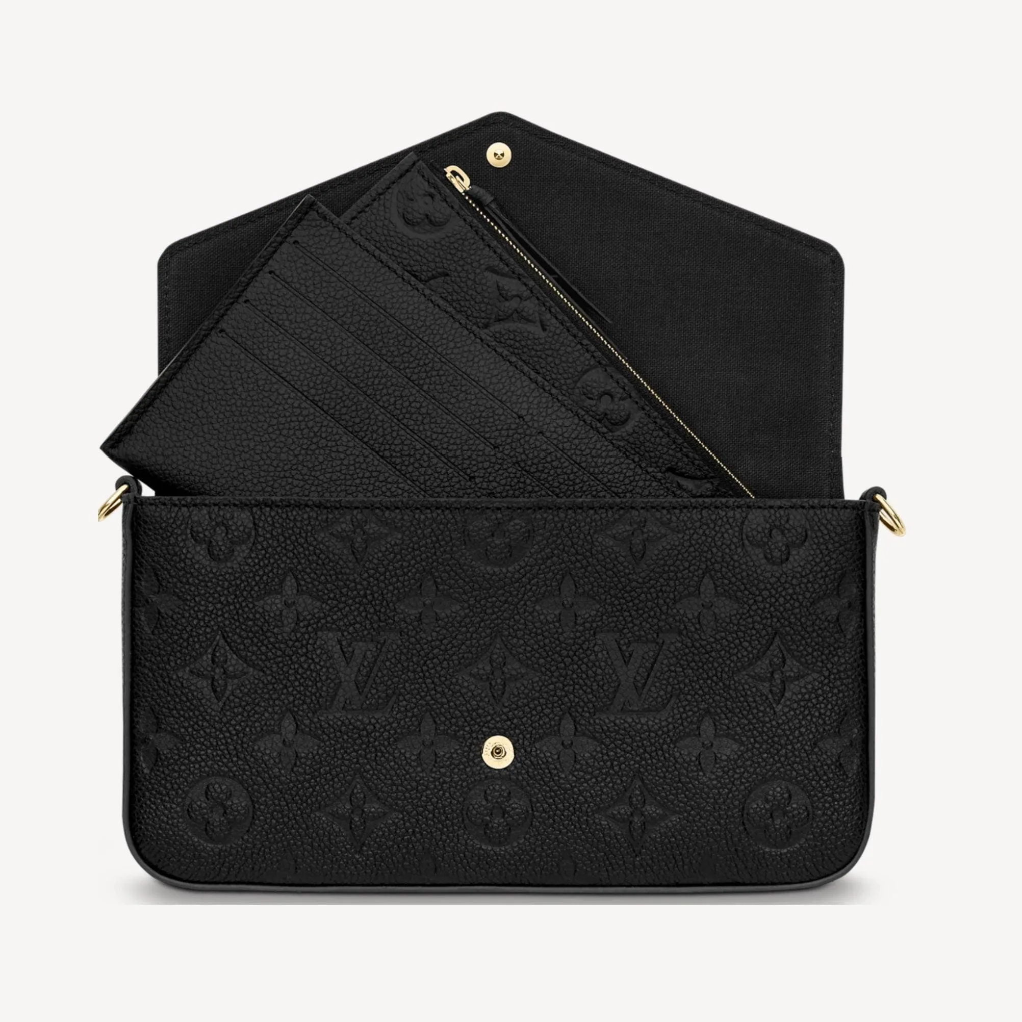 Félicie Pochette Black Monogram - Image 2