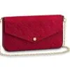 Félicie Pochette Red
