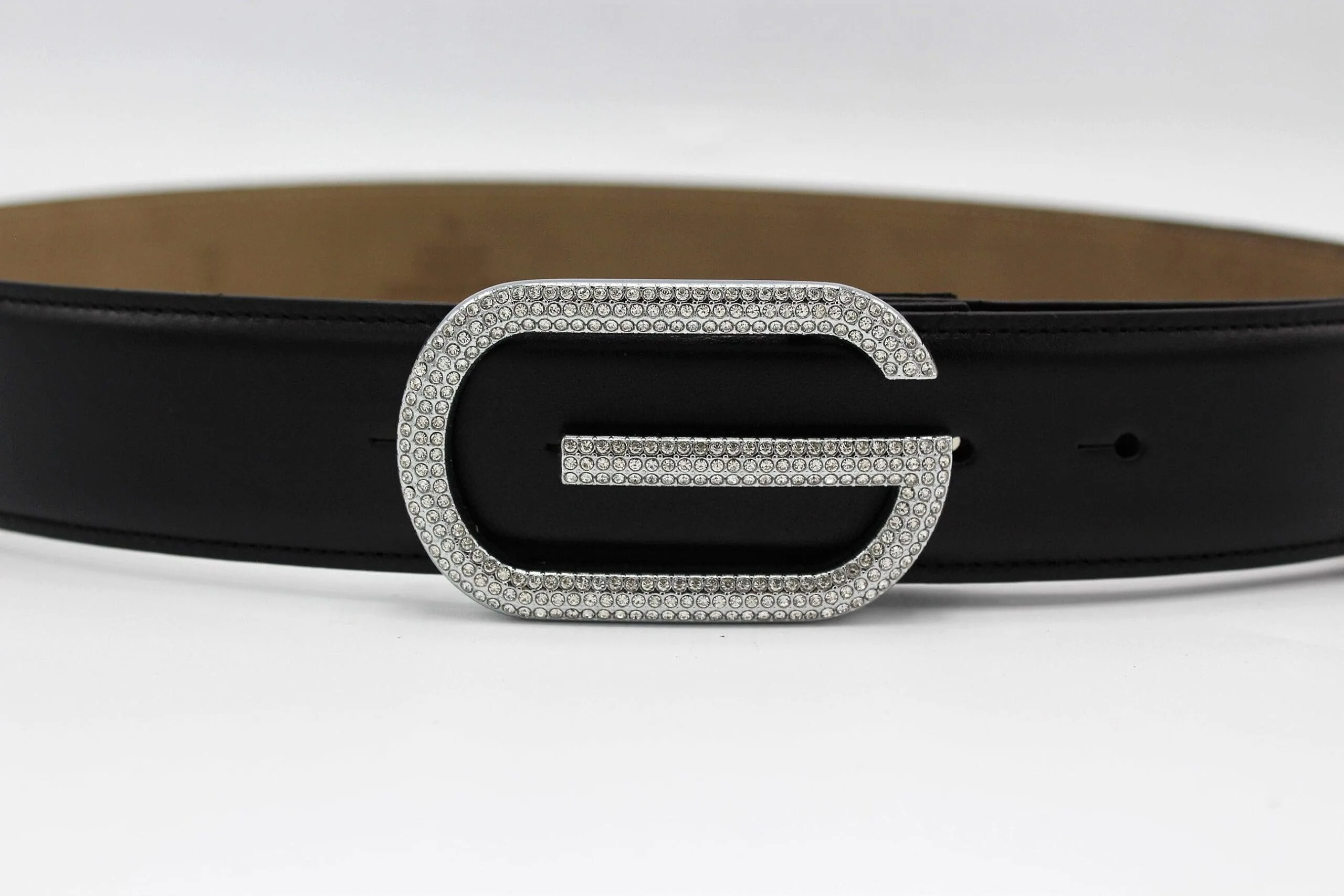 Amazing Diamond SiAmazinger Buckle Leather Belt - Image 2