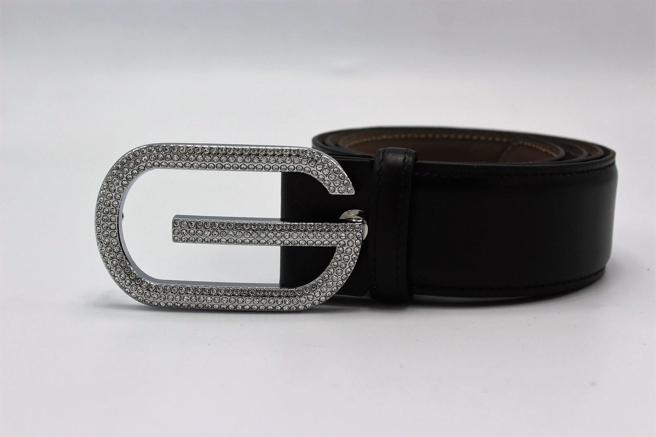 Amazing Diamond SiAmazinger Buckle Leather Belt - Image 3