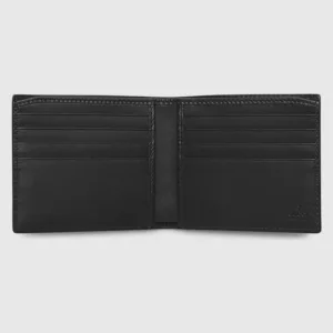 Alternative view of GG Grey Supreme & Green/Red Stripe Web wallet