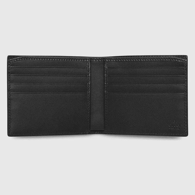 GG Grey Supreme & Green/Red Stripe Web wallet - Image 2