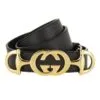 UrbanValore Interlock Buckle Black