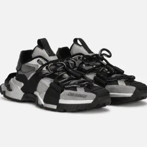 Alternative view of Mixed-materials Space Sneakers