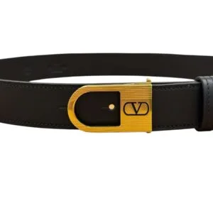 UrbanValore V-logo calfskin leather