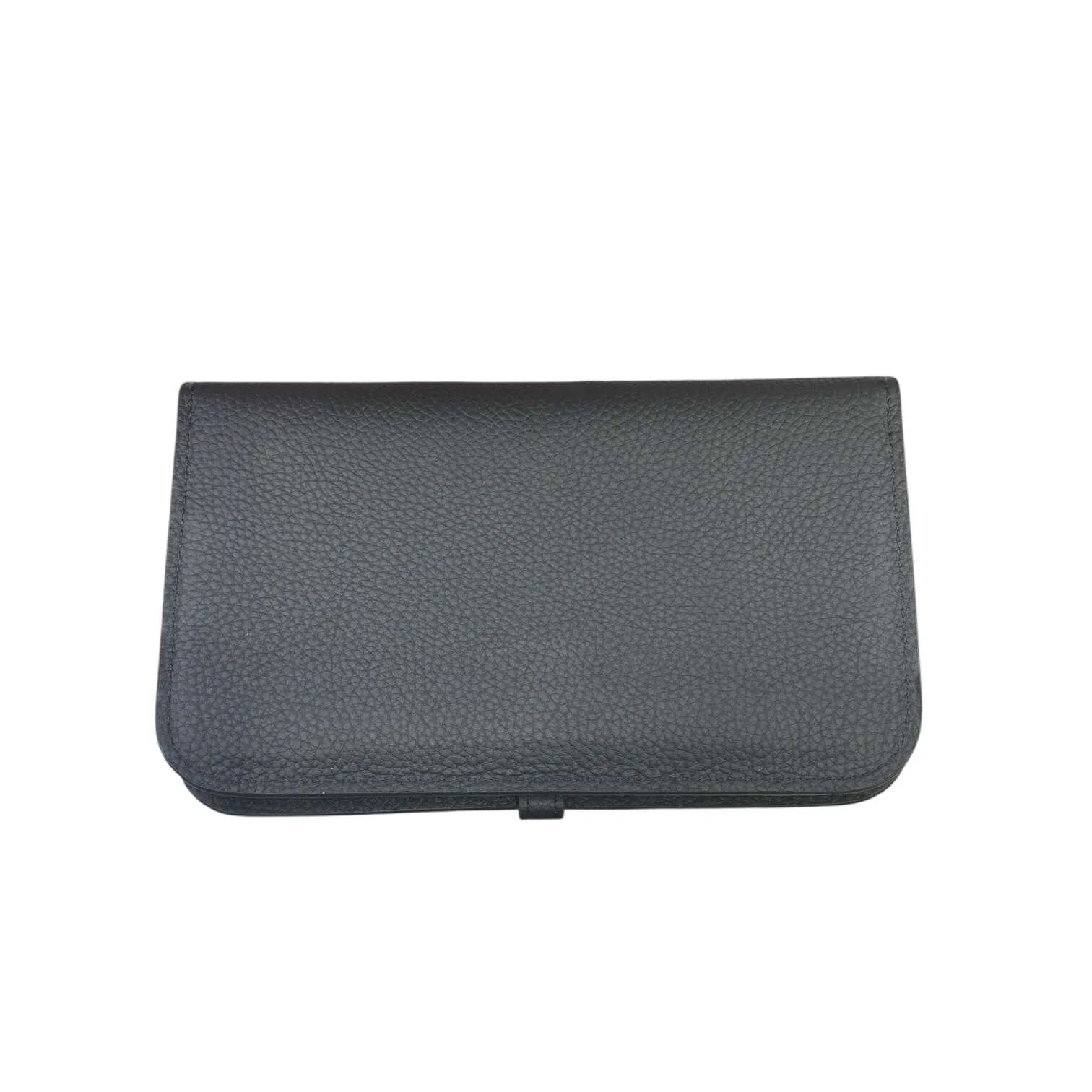 Amazing Black Clemence Leather Dogon Travel Wallet - Image 3