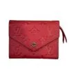 Victorine Wallet Red