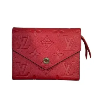 Victorine Wallet Red