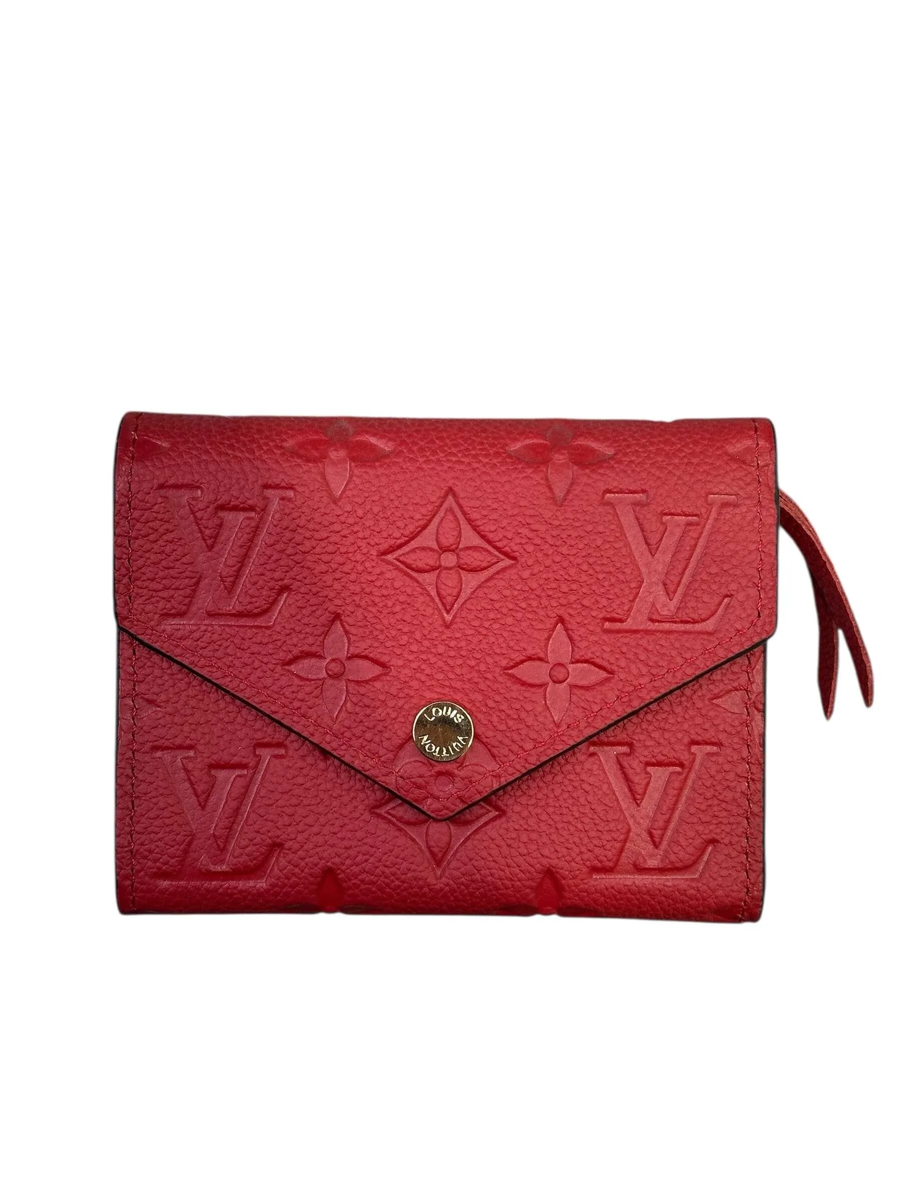 Victorine Wallet Red