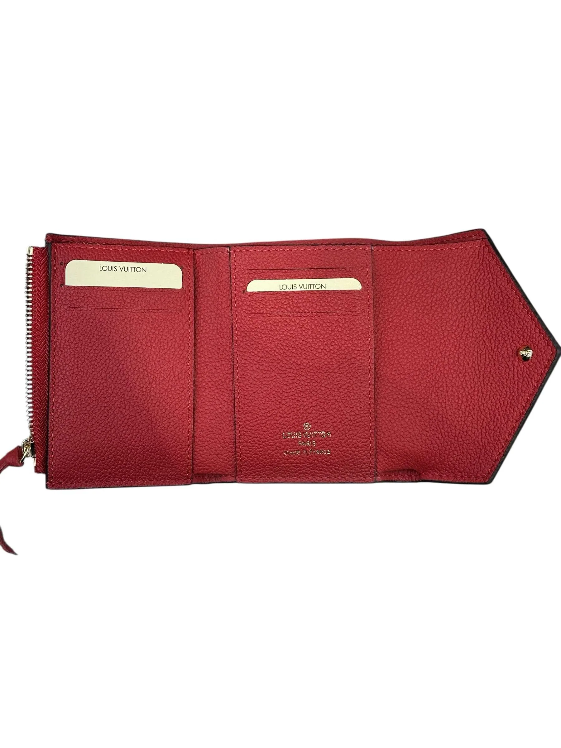 Victorine Wallet Red Monogram - Image 2