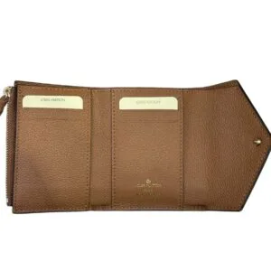 Alternative view of Victorine Wallet Tan Monogram