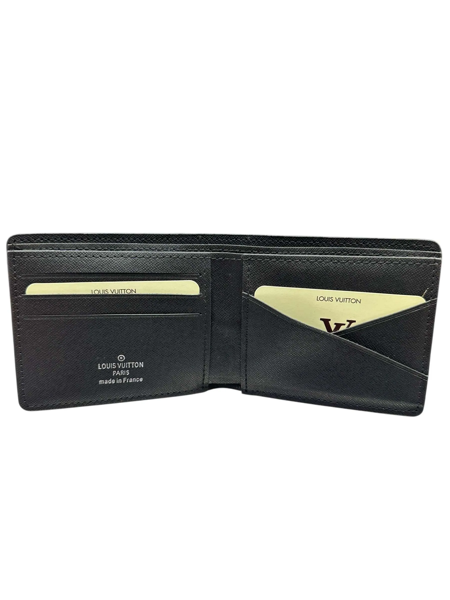 Black Epi Leather Men Wallet - Image 2