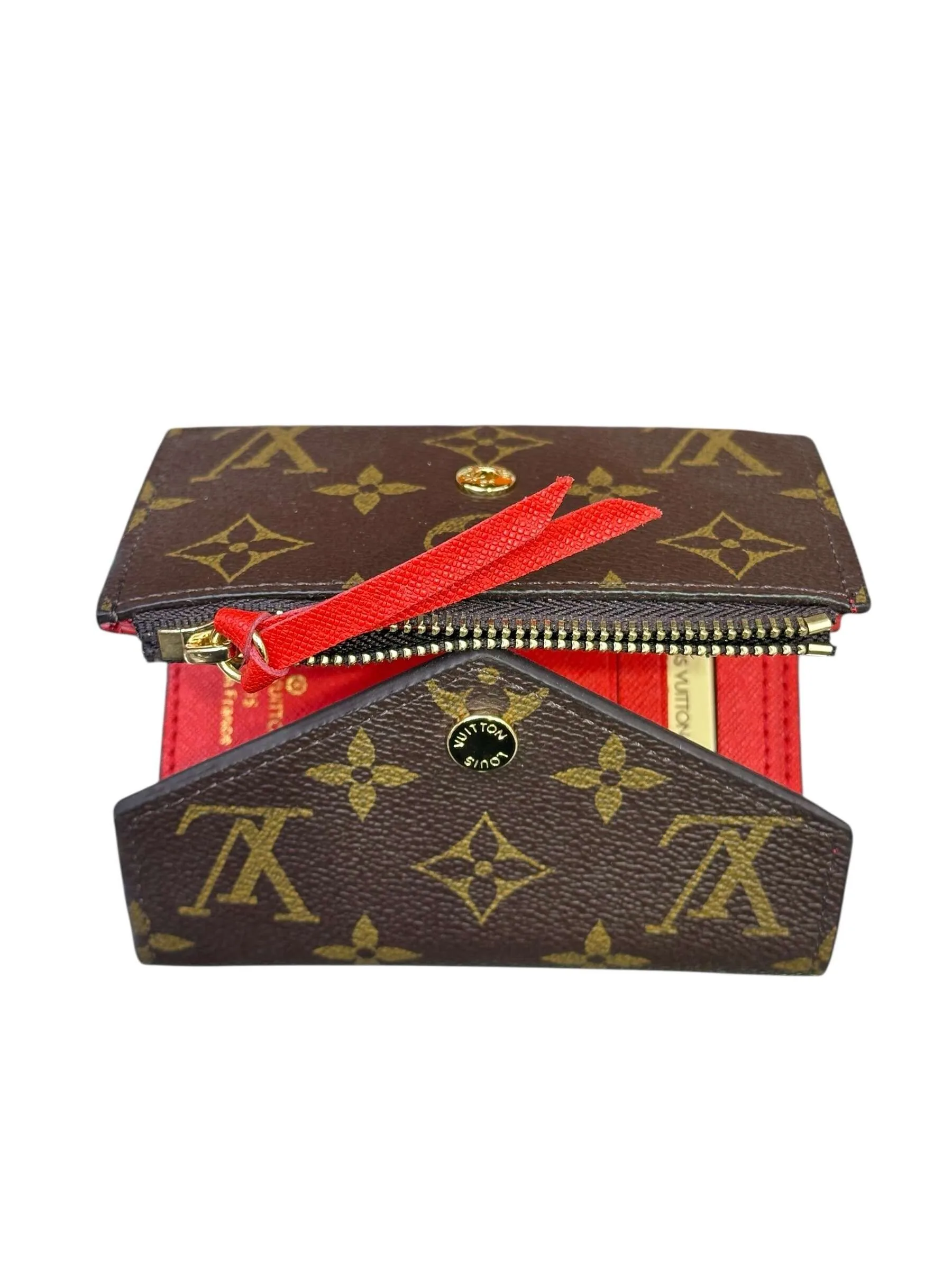 Victorine Wallet Red