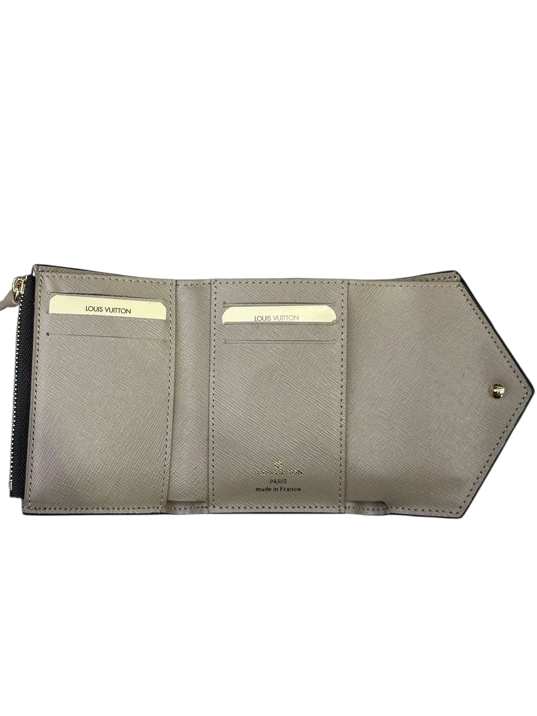 Victorine Wallet Gray Monogram Canvas - Image 3