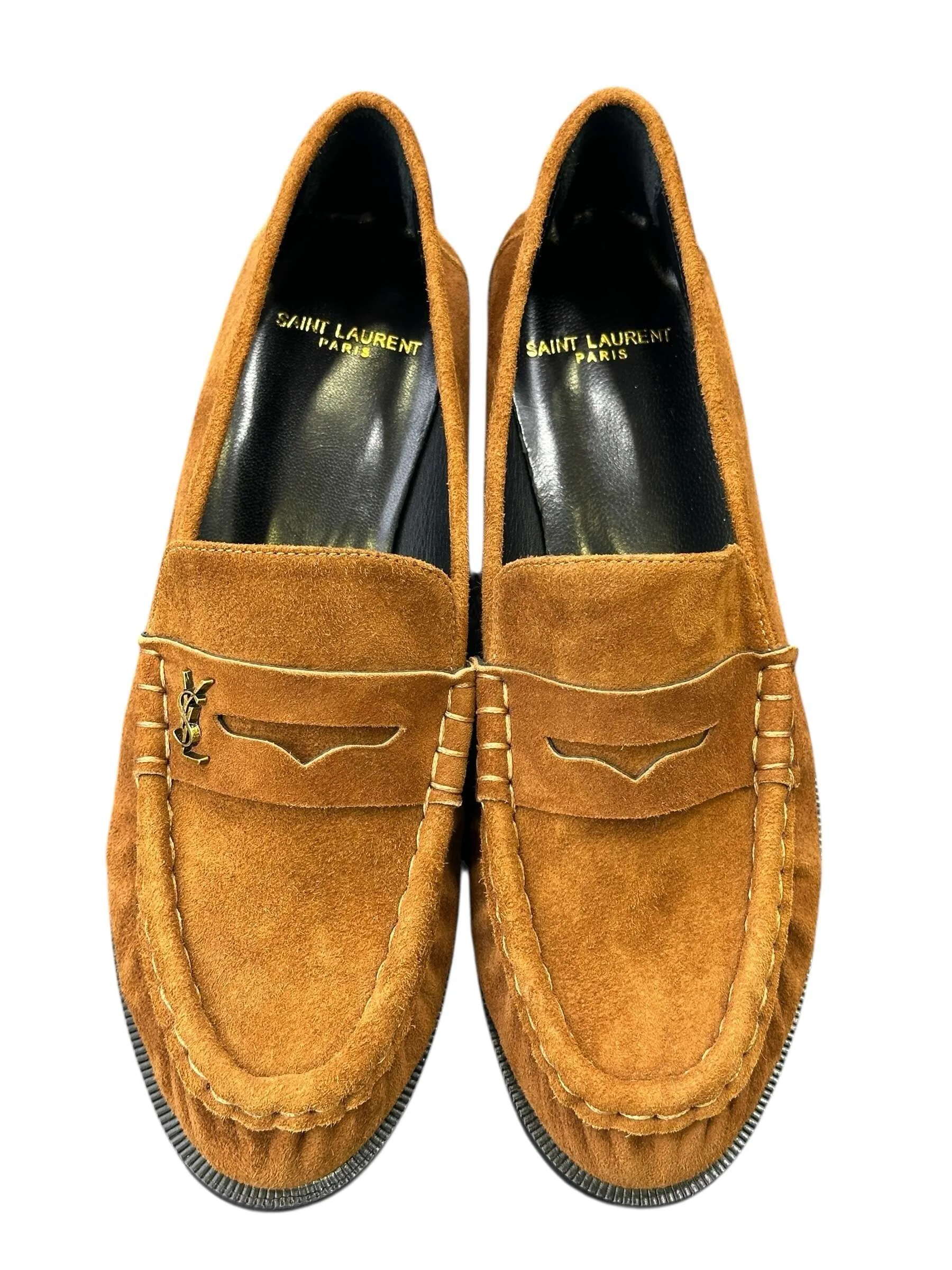 Le Loafer Penny loafers camel suede - Image 5
