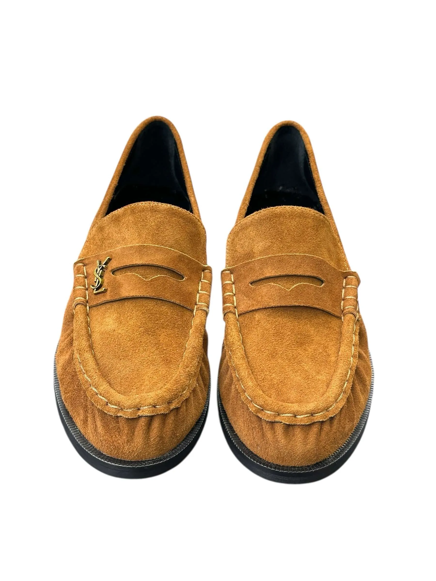 Le Loafer Penny loafers camel suede - Image 2