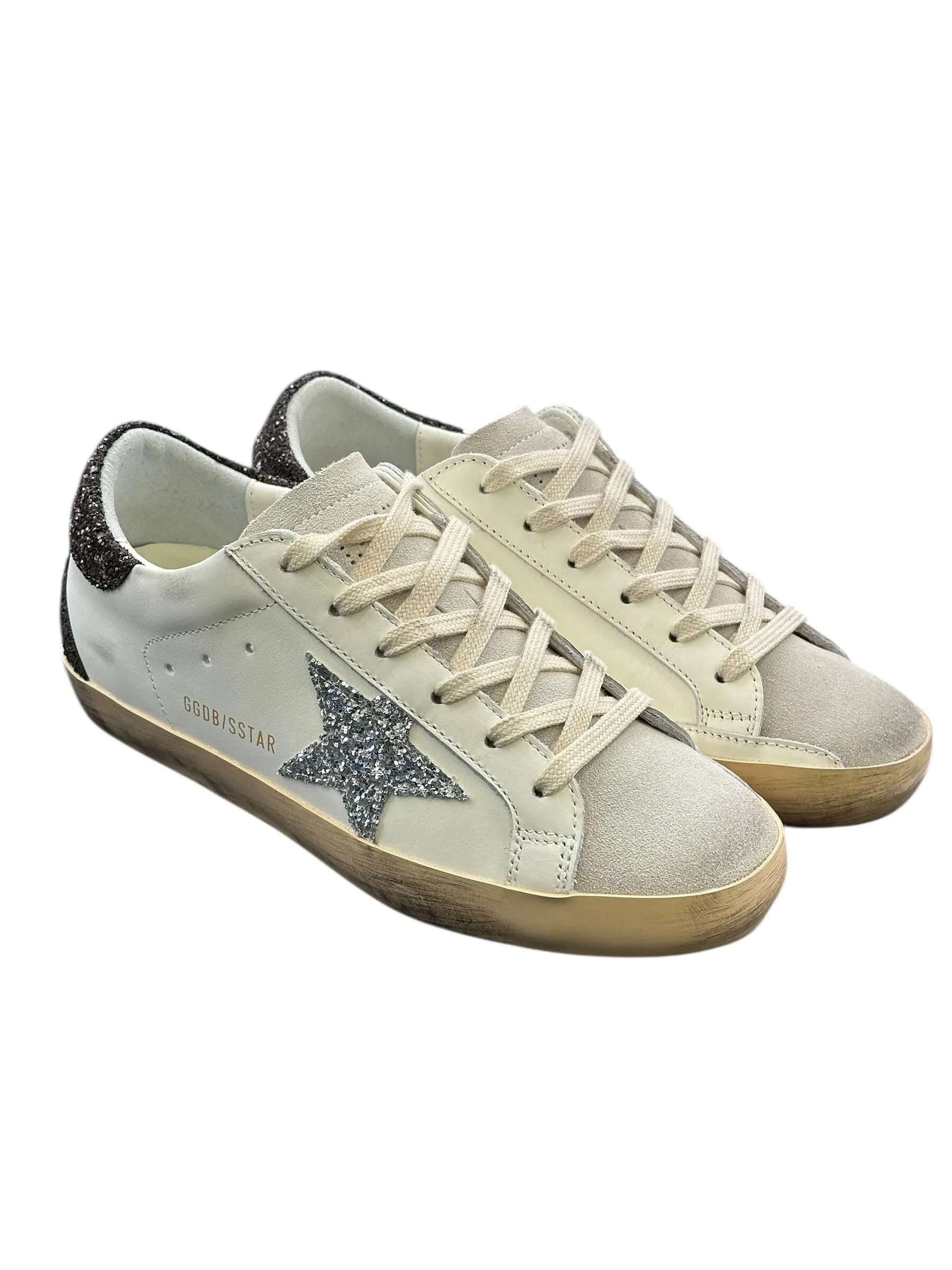 Super-Star with suede star and black heel tab - Image 2
