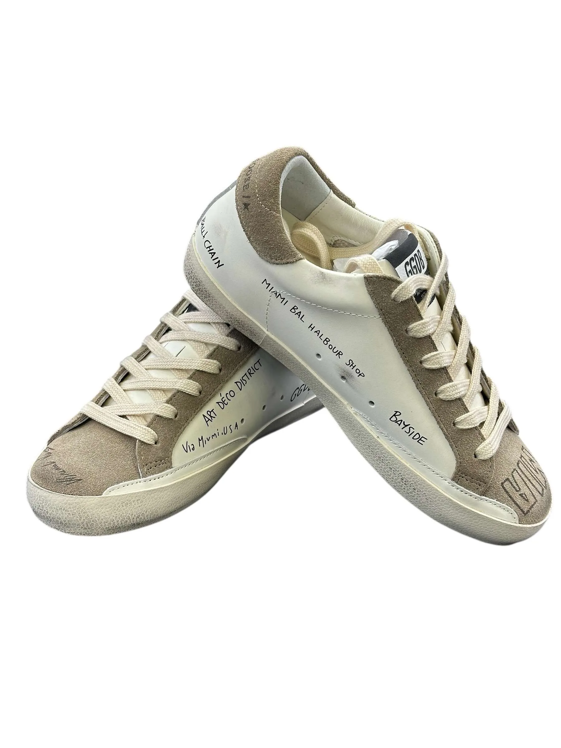 Super-Star with suede star and beige heel tab - Image 2
