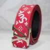 UrbanValore Red Monogram Leather