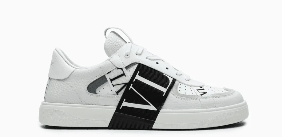 Garavani White/Black Sneakers