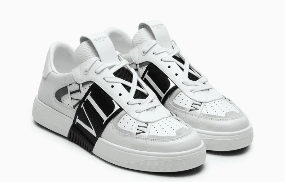 Amazing Garavani White/Black Sneakers - Image 2