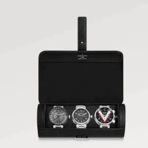 Alternative view of Watch Case Black Epi Leather