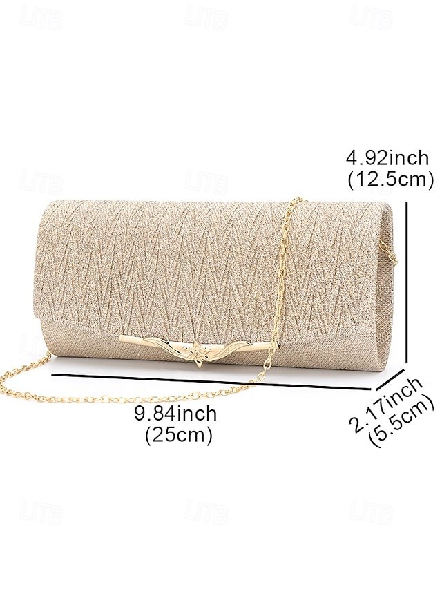 Elegant Gold Glitter Evening Clutch (Pack of 20) - Image 8