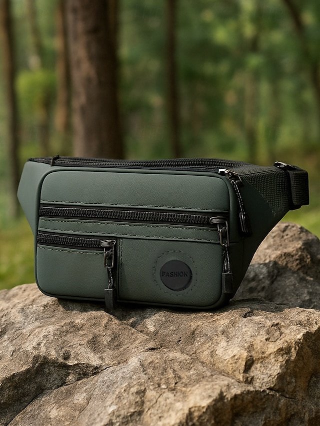 Men’s Water-Repellent Nylon Waist Bag (Pack of 30) - Image 2