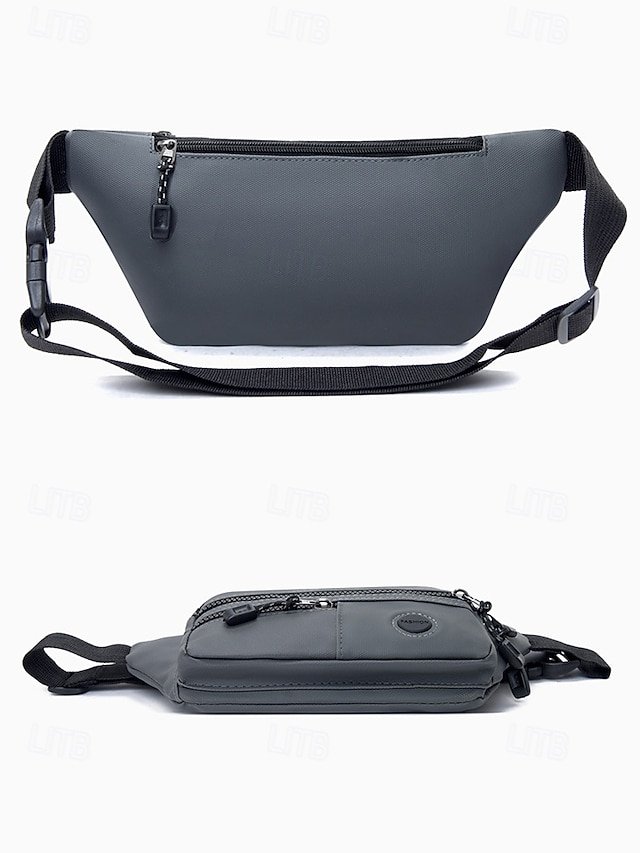 Men’s Water-Repellent Nylon Waist Bag (Pack of 30) - Image 5