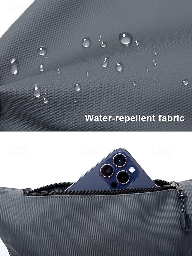 Men’s Water-Repellent Nylon Waist Bag (Pack of 30) - Image 7