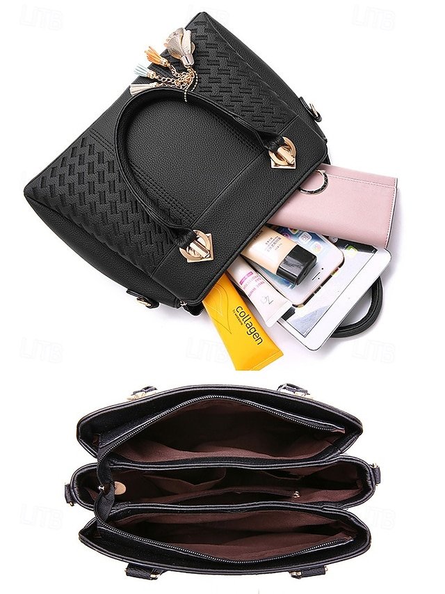 Women’s Faux Leather Handbag (Pack of 30) - Image 6